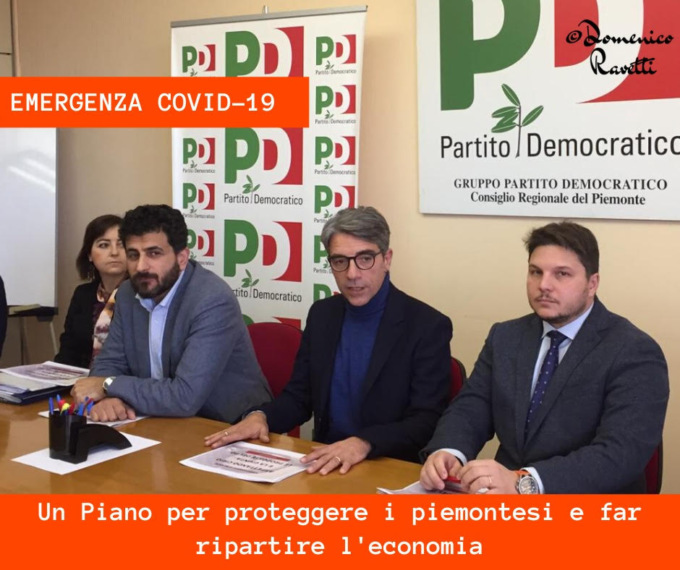 PD Piemonte: “Un piano per proteggere i piemontesi e far ripartire l’economia”