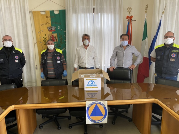 Rivalta Bormida: arrivate 150 mascherine