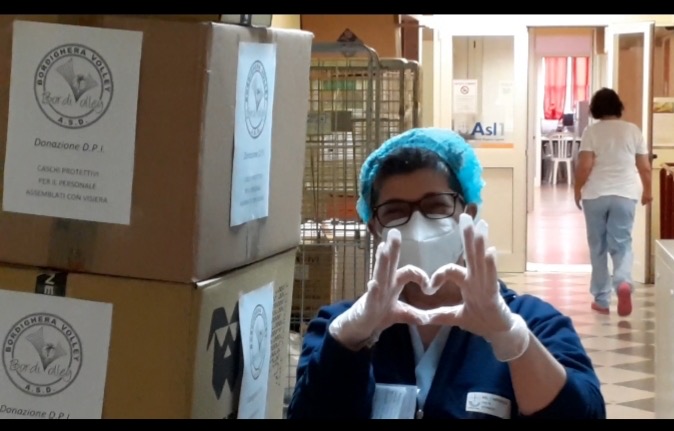 Imperia: Polstrada, Bordivolley e  Direzione Sanitaria fanno squadra contro il coronavirus