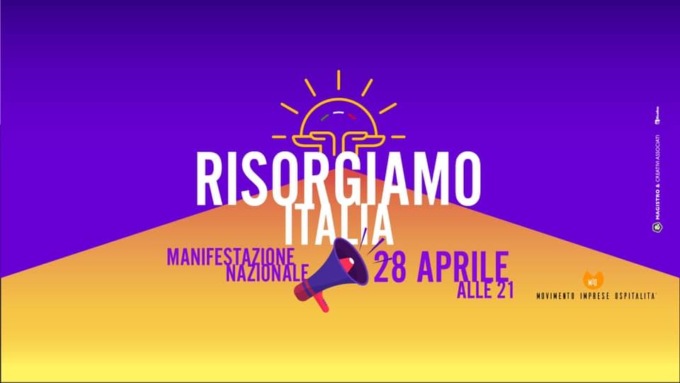 Ristoratori, baristi e pasticceri alzano le serrande per protesta
