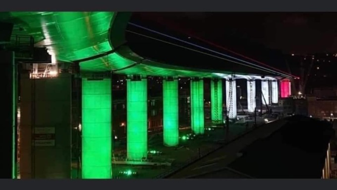 Nuovo ponte di Genova: concessione ad Autostrade, iniziata la posa dell’asfalto