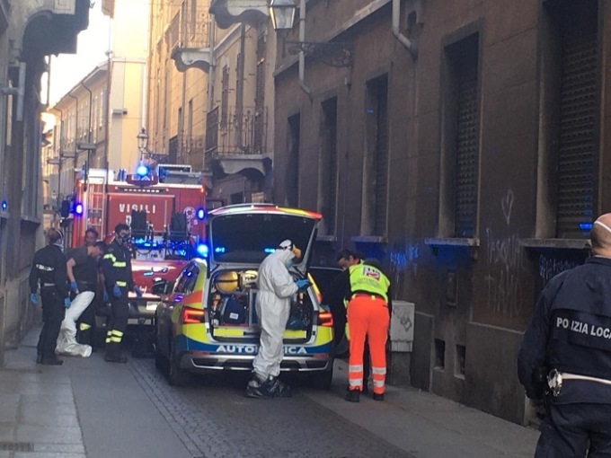Alessandria, rinvenuto cadavere in un alloggio del centro