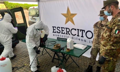 L'Esercito in provincia di Alessandria per sanificazione rsa
