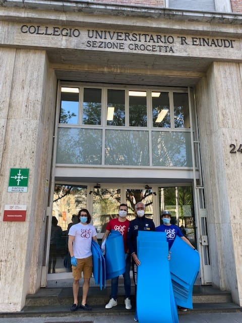 CUS Torino e Collegio Einaudi insieme per continuare a fare sport anche #restandoincollegio