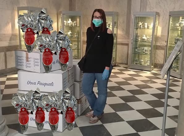 Prov. AL: mascherine e uova di Pasqua da Lions, Leo Club e Ail