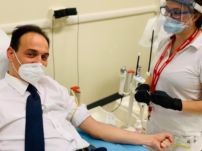 Al via in Piemonte la Banca regionale del plasma Covid-19