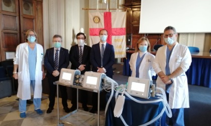 Rianimazione: 3 nuovi ventilatori grazie a Rotary Alessandria