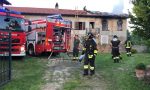Incendio in un'abitazione a Verrua Savoia LE FOTO