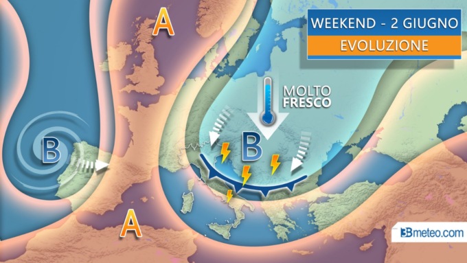 Meteo variabile per il ponte del 2 giugno