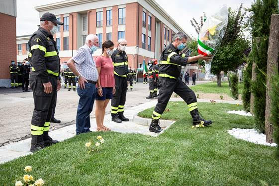 Capo nazionale dei Vigili del Fuoco in visita ad Alessandria