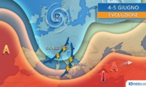 Meteo: giovedì e venerdì temporali e calo temperature