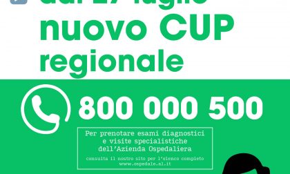 Nuovo CUP regionale: dal 27 luglio numero verde unico per prenotazioni