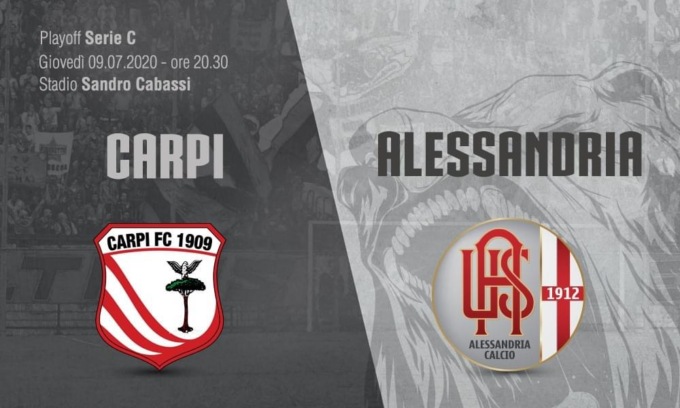 Serie C, playoff: l’Alessandria sogna ma il pareggio premia il Carpi