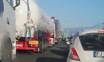 Liguria: ennesima giornata di passione sulle autostrade