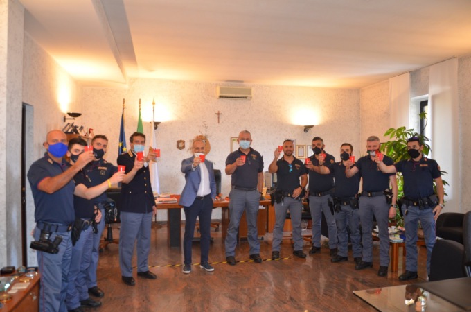 Alessandria: il questore Morelli si congratula per lavoro Polizia durante Covid