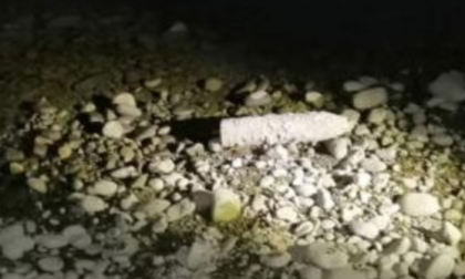 Frassineto Po: rinvenuto ordigno bellico sul Po