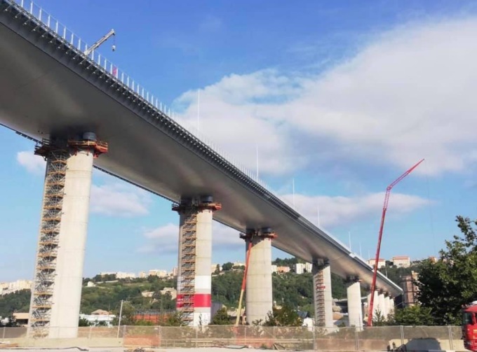 Genova: tutto pronto per l’apertura al traffico del ponte San Giorgio