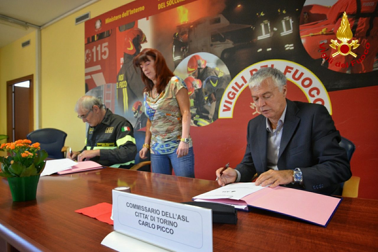 Screening sierologico per 800 Vigili del fuoco in tutto il Piemonte | FOTO