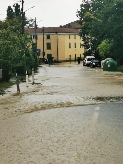 Maltempo provincia di Alessandria: allagamenti e strade chiuse