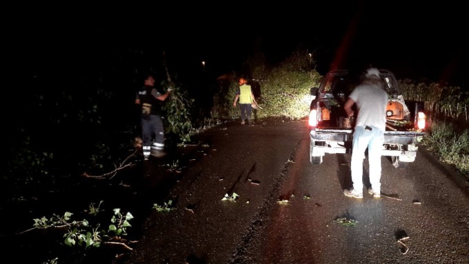 I danni del maltempo a Novi Ligure