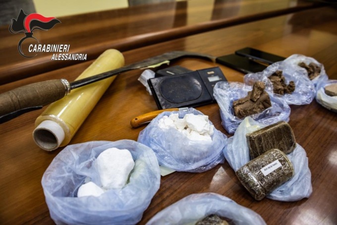 Alessandria, operazione “Talpona 2020”: 8 arresti per droga