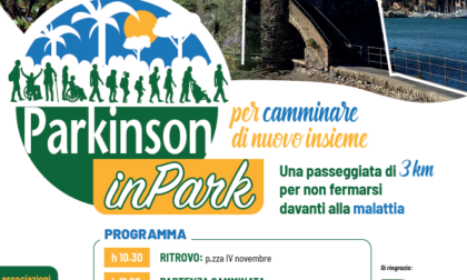 Rapallo: una camminata contro il Parkinson