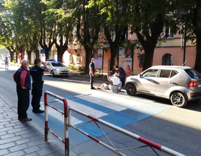 Acqui Terme: donna investita in via Roma