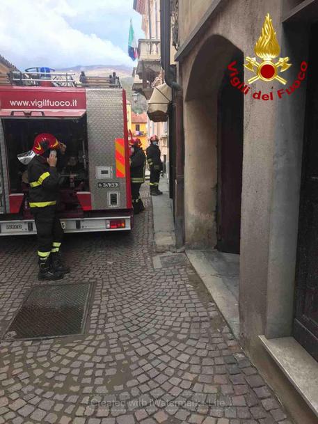 Garessio, fuga di gas in una casa, esplosione con ferito