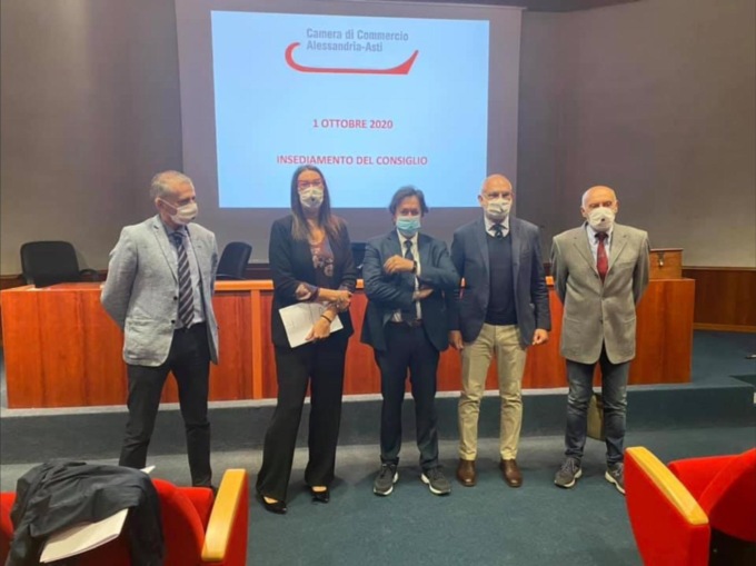 Unione tra la Camera di Commercio di Alessandria quella di Asti: insediato il nuovo Consiglio