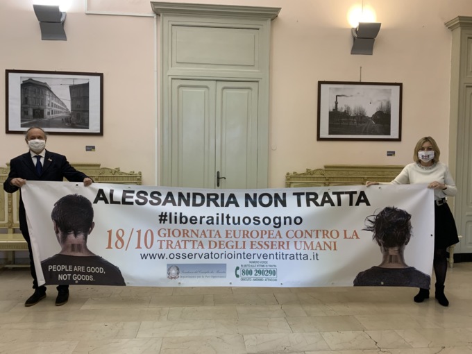 Giornata contro la tratta di esseri umani: anche Alessandria aderisce