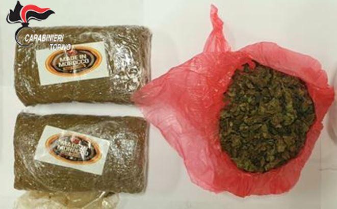 Torino, droga: arrestati un corriere e 5 pusher