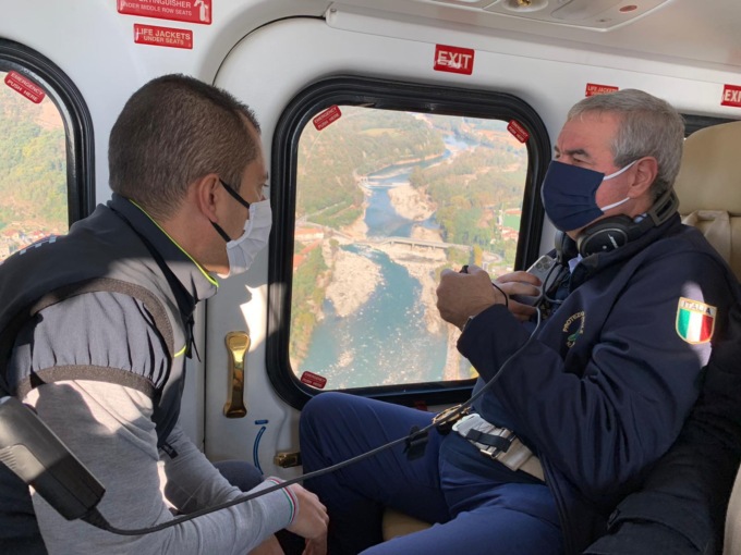 Alluvione Piemonte: concluso sopralluogo capo della Protezione Civile Borrelli