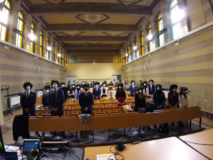 Upo: tornano le prime discussioni di laurea in presenza