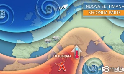 Meteo: Ottobrata in arrivo al Centro Sud, piogge su parte del Nord