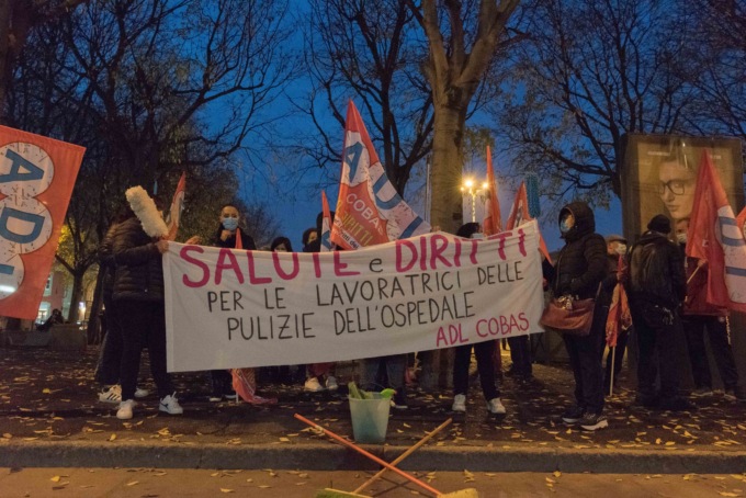 Alessandria: il presidio delle lavoratrici delle pulizie dell’ospedale, ricevute dal Prefetto