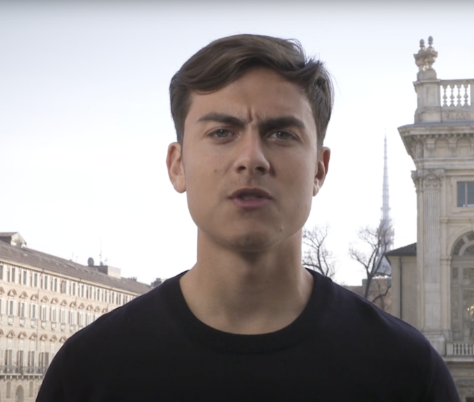 Dybala al fianco della Regione Piemonte nella lotta al Covid