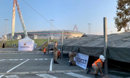 Covid, Torino: l'hotspot dell'Allianz Stadium convertito in punto vaccinale