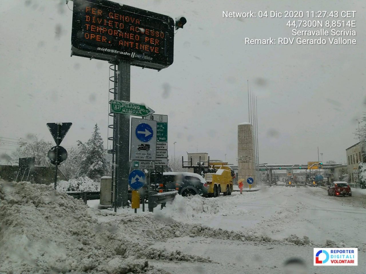 Allerta neve Alessandria | Protezione civile: “In giornata peggioramento delle condizioni metereologiche”
