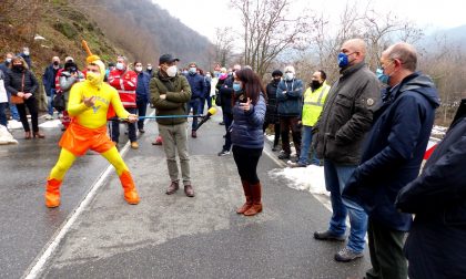 Strada del Turchino, "Capitan Ventosa" nei luoghi della fronte franoso FOTO