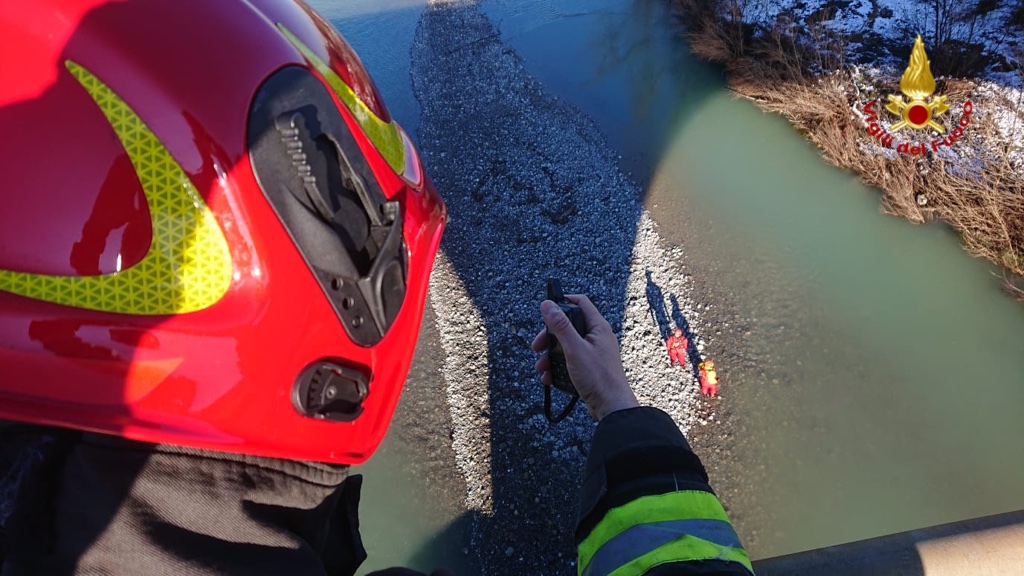 Ritrovato senza vita l’uomo soccorso lungo al fiume Scrivia