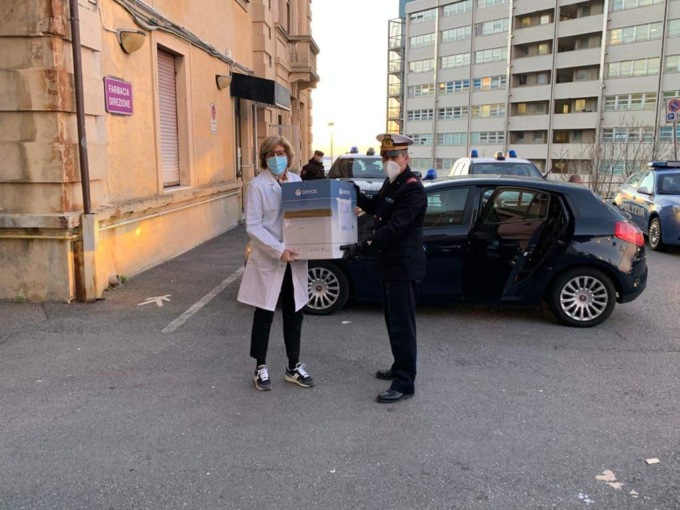 Vaccino Covid, in Liguria arrivate le prime 320 dosi