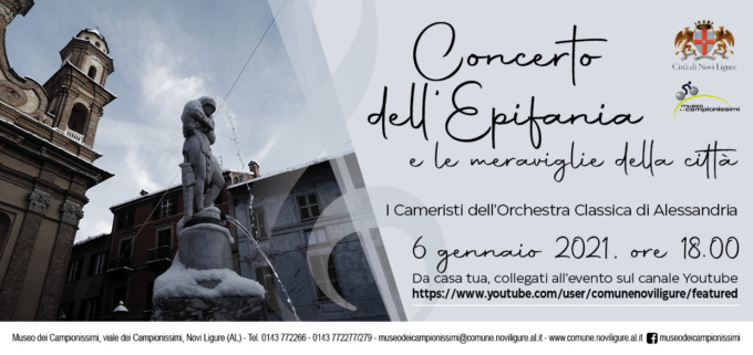 Novi Ligure: il 6 gennaio il concerto dell’Epifania