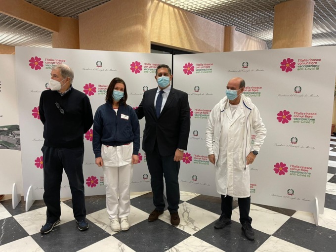 I primi vaccinati contro il Covid-19 in Liguria