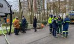 Voragine in strada: stop alle auto in via Banda Lenti