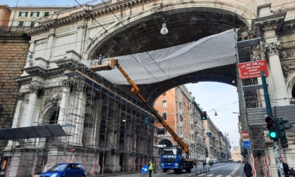 Genova, prosegue manutenzione ponte Monumentale