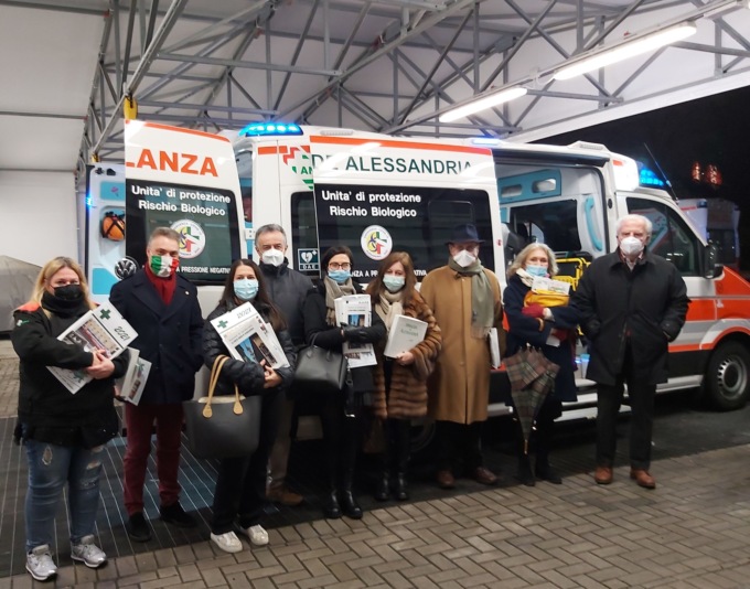 Alessandria: la Croce Verde ringrazia i Lions