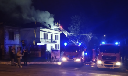 Rocca Grimalda: a fuoco tetto in località San Carlo, nessun ferito