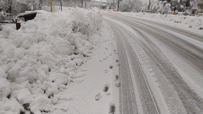 Piemonte: caduti fino a 90 cm di neve in due giorni