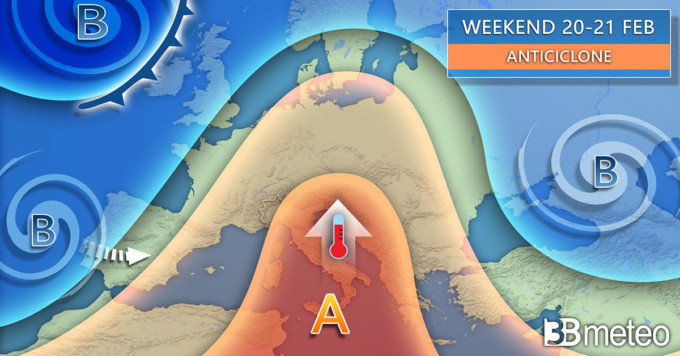 Meteo: assaggio di primavera nel weekend