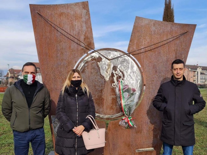 Venaria ricorda le vittime delle foibe